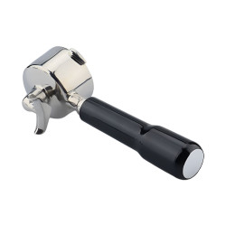 Portafiltrs ar dubulto snīpi 4Barista 51 mm – De’Longhi Dedica (melns rokturis)