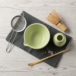Matcha set 4Barista (light green) – keramikas komplekts matcha tējas pagatavošanai 