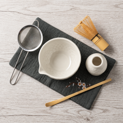 Matcha set 4Barista (white) – keramikas komplekts matcha tējas pagatavošanai 
