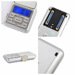 Kabatas digitālie svari - 500g  / 0,1g | 4Barista