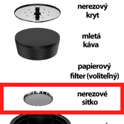  SEALPOD rezerves filtrs Dolce Gusto® atkārtoti lietojamai kapsulai 