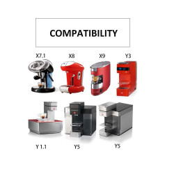 Atkārtoti lietojama ECO kapsula priekš Illy® X7.1 X8, X9, Y1.1, Y5, Y3A