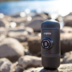 Wacaco NanoPresso (melns) + aizsargsoma - Lietots