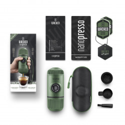 Wacaco NanoPresso (sūnu zaļš) + ciets apvalks - Lietots