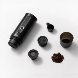 OutIn Nano 2 (Space grey) — ceļojumu kafijas automāts