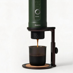 OutIn Nano 2 (Forest green) — ceļojumu kafijas automāts