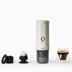 OutIn Nano 2 (Pearl white) — ceļojumu kafijas automāts