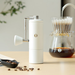 Timemore Chestnut C5 PRO (balta) – kafijas dzirnaviņas