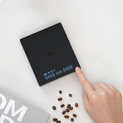 TIMEMORE Black Mirror Mini (melns) – digitālie kafijas svari