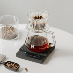 Timemore Mirror Basic 3 (melns) – digitālie barista svari