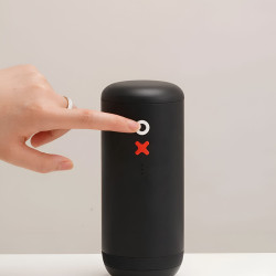 Timemore × Nuttii OX Lite – pārnēsājama elektriskā kafijas dzirnaviņa (melnā krāsā)