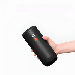 Timemore × Nuttii OX Lite – pārnēsājama elektriskā kafijas dzirnaviņa (melnā krāsā)