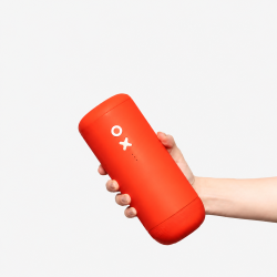 Timemore × Nuttii OX Lite – pārnēsājama elektriskā kafijas dzirnaviņa (orange)