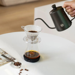 Timemore Black Mirror DOT (yellow) – kompakts barista mērītājs ar bluetooth