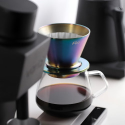 Varia FLO Candy – nerūsējošais tērauds Dripper (Varia x Kurasu Kyoto)