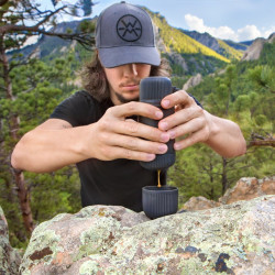 Wacaco NanoPresso (melns) + aizsargsoma - Lietots