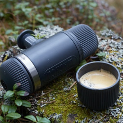 Wacaco NanoPresso (melns) + Nespresso adapteris - Lietots Wacaco NanoPresso (melns) + Nespresso adapteris - Lietots