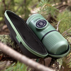 Wacaco NanoPresso (sūnu zaļš) + ciets apvalks - Lietots